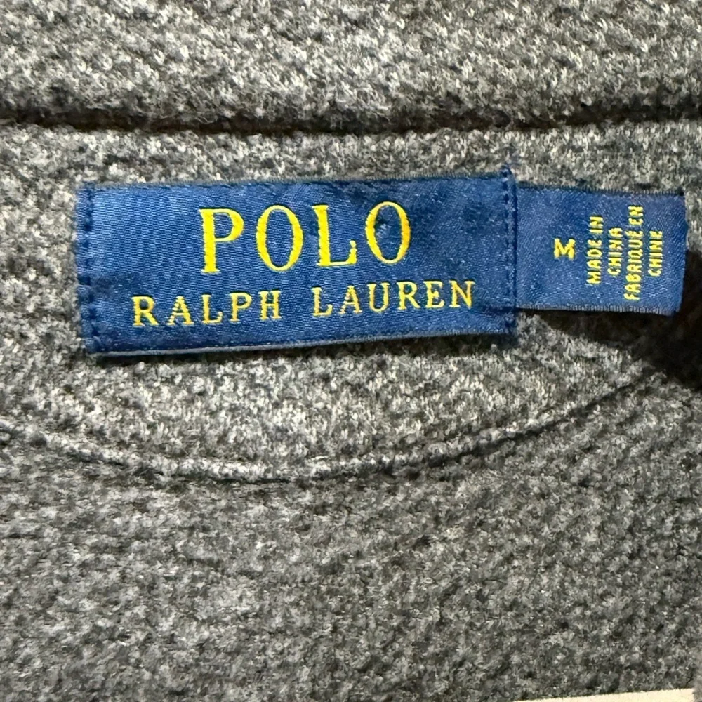 Polo Ralph Lauren Gray Front Button Cardigan Jumper Sweater Men’s Size M